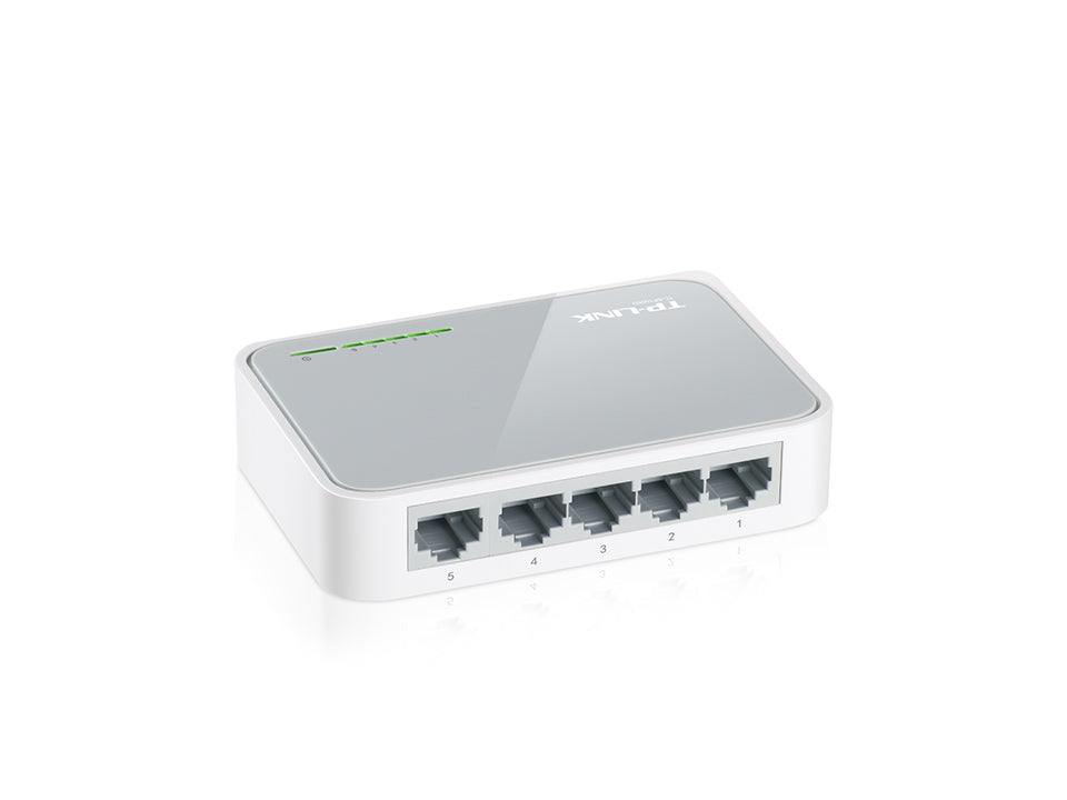TP-LINK 5-Port 10 - 100Mbps Desktop Switch, TL-SF1005D