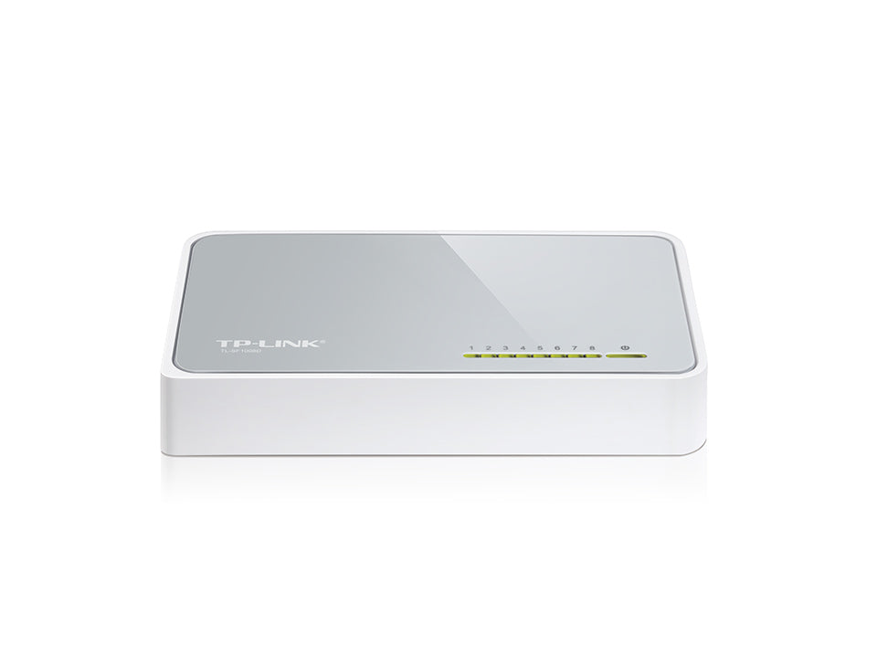 TP-LINK 8-Port 10 - 100Mbps Desktop Switch, TL-SF1008D