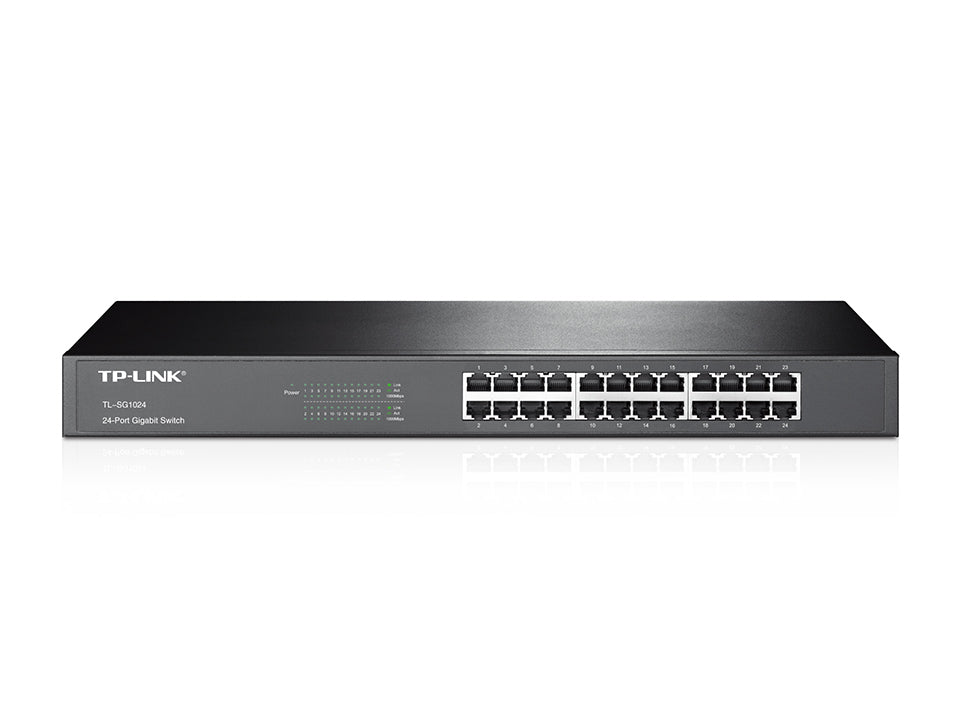 TP-LINK TL-SG1024 Gigabit Rackmount Switch 24x RJ45 10 - 100 - 1000Mbps metalno kućište,Standard 19-inch
