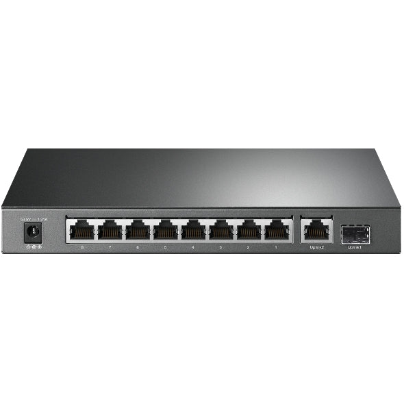 TP-LINK TL-SG1210P 10-Port Gigabit Desktop Switch with 8-Port PoE+