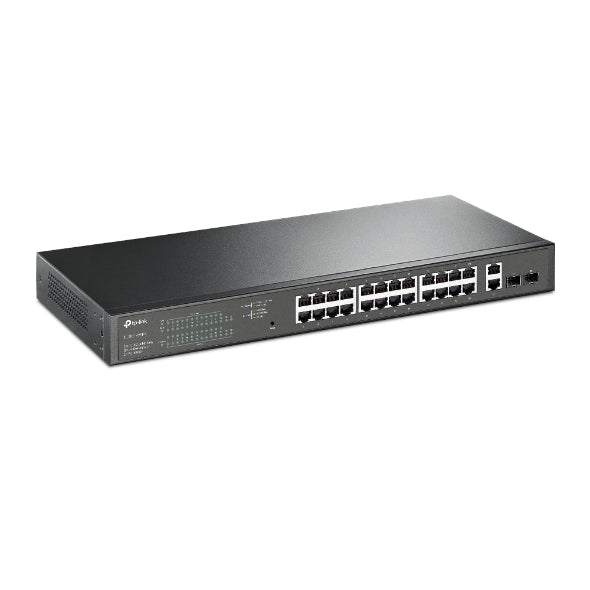 TP-LINK TL-SG1428PE 28-Port Gigabit Easy Smart PoE Switch with 24-Port PoE+ , 2 SFP Slots