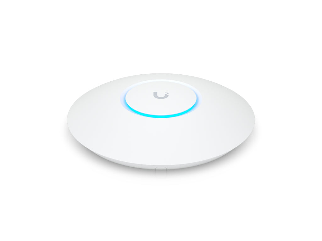 UBIQUITI UniFi U6+ Compact WiFi6 Access Point with 300+ client capacity, PoE, 9W, GbE RJ45 port