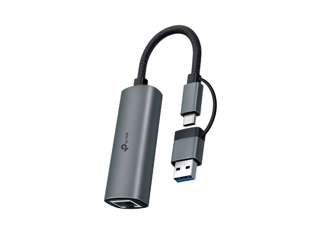 TP-LINK UE310C USB Type-C - Type-A to RJ45 Gigabit Ethernet Network Adapter