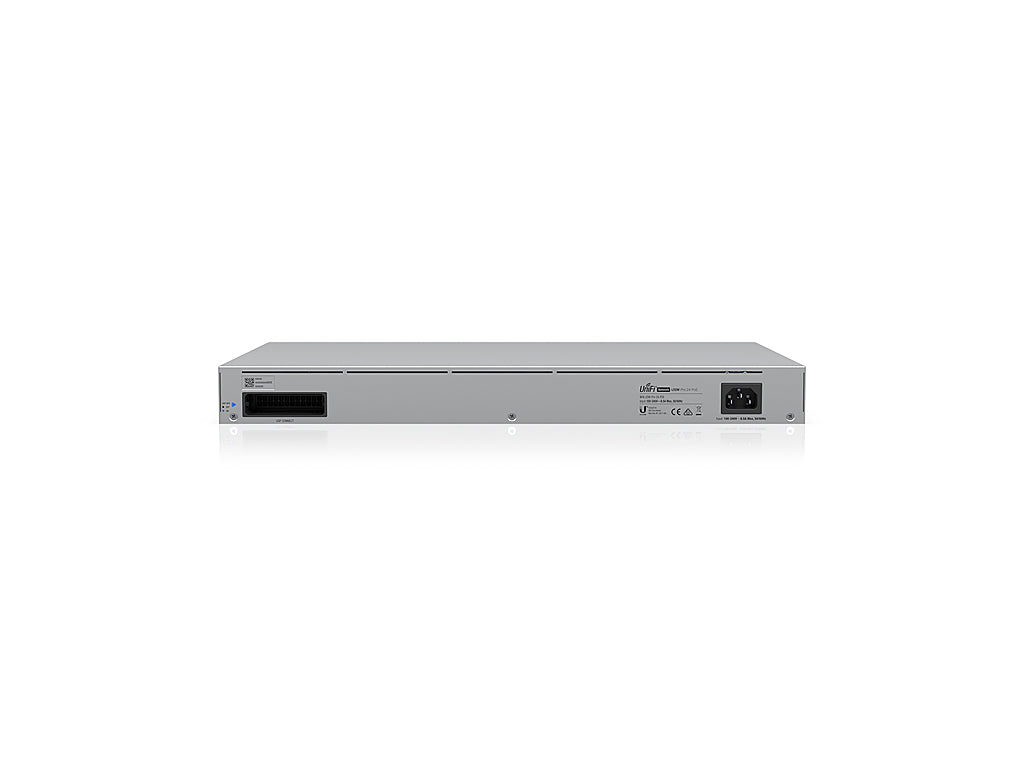 UBIQUITI UniFi 24 Port Gigabit Switch with 802.3bt PoE, Layer3 Features and SFP+, 400W total PoE