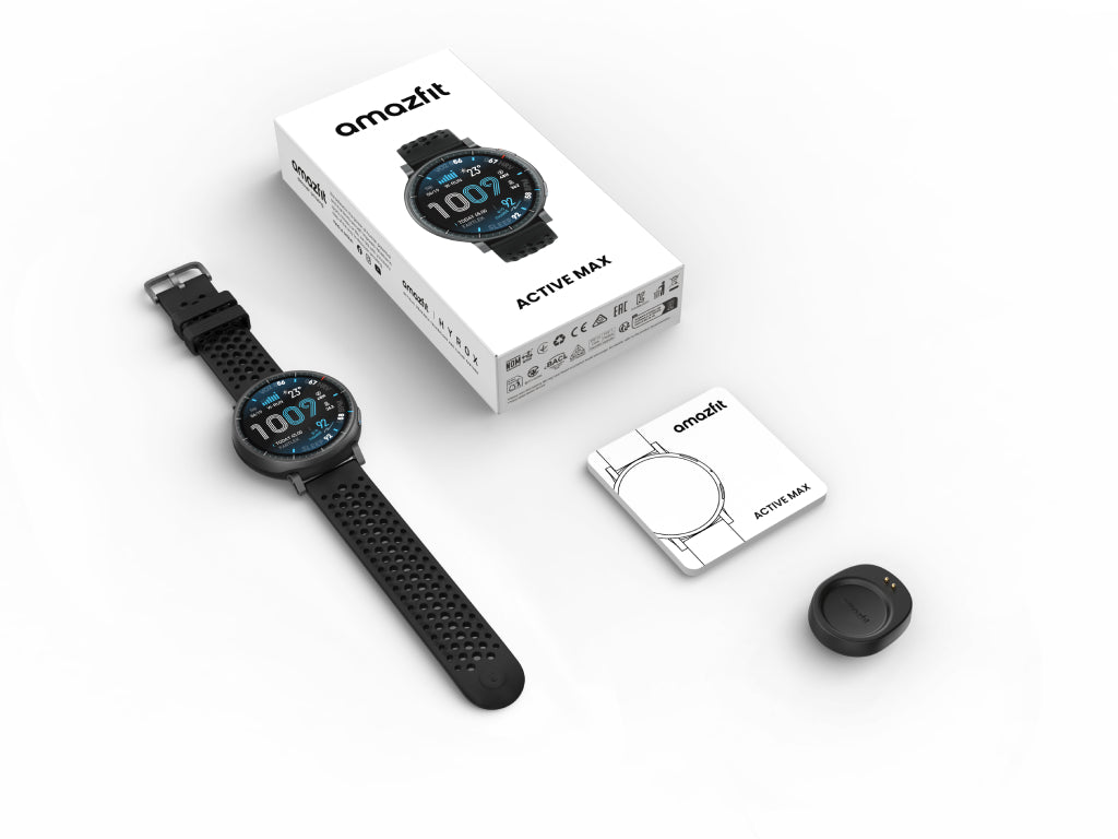 Amazfit Active Max Smartwatch Black