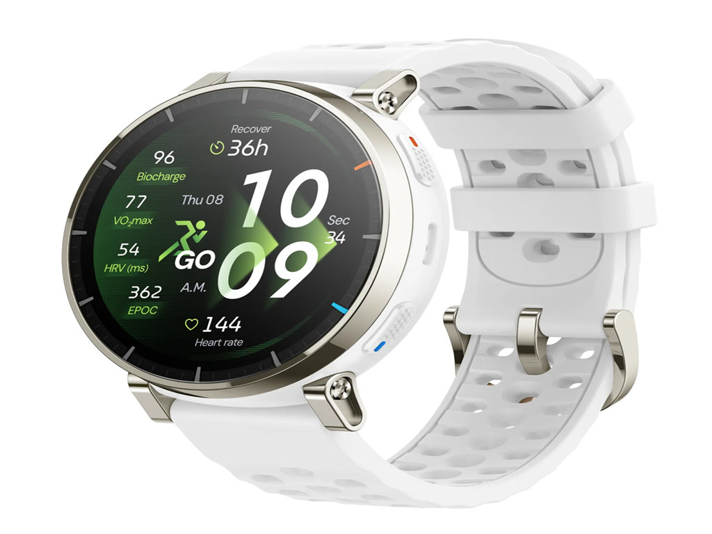 Amazfit Active 3 Premium SmartWatch Aero White