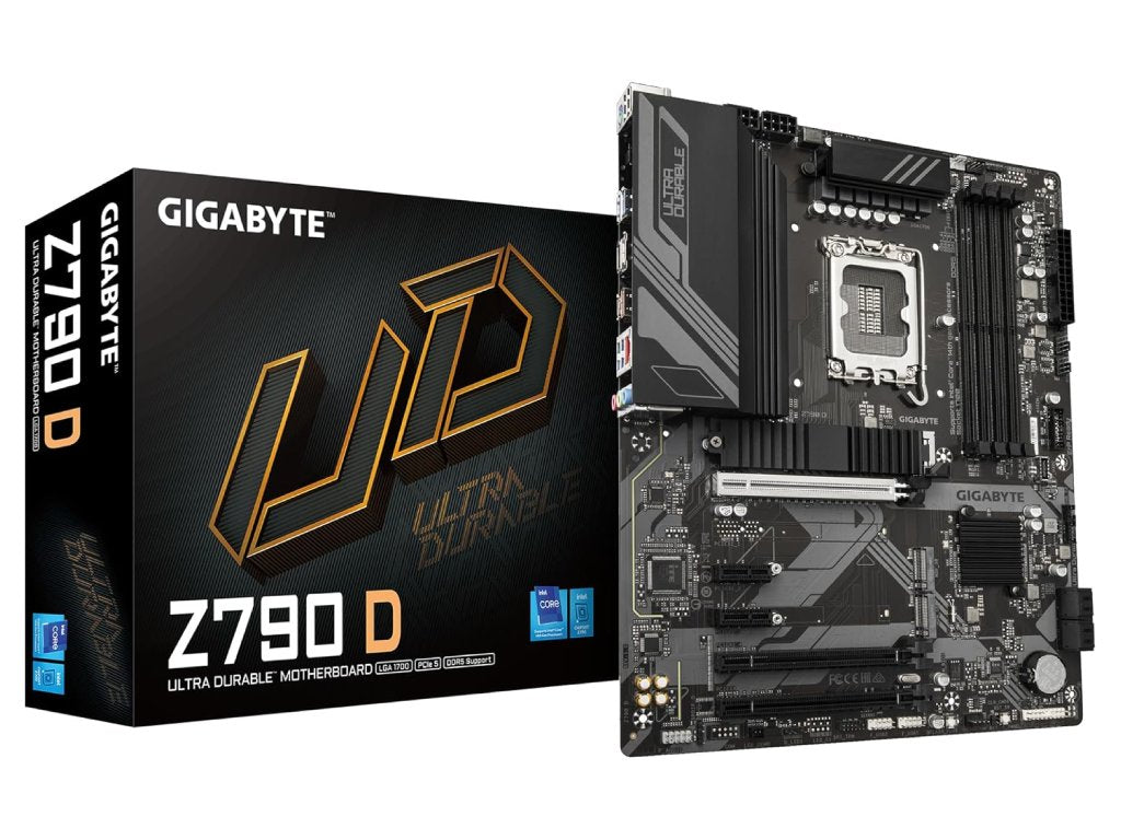 GIGABYTE INTEL MB Z790 D , 4*DDR5 7600MHz, 3*PCIe 4.0, HDMI - DP, USB Type-C, 2.5GbE LAN, LGA 1700