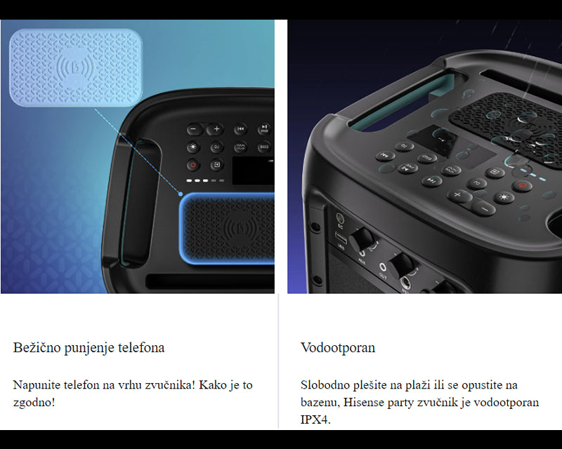 Party Rocker One karaoke zvučnik