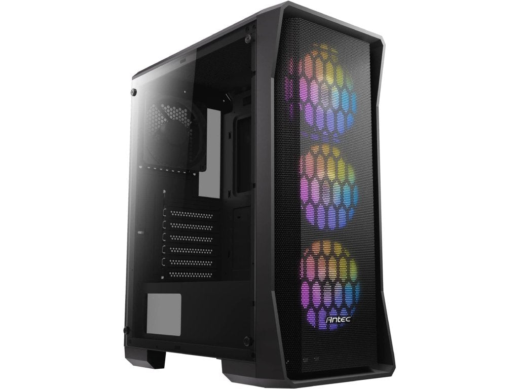 ANTEC NX360 Black Mid-Tower ATX Gaming Case, 3*120mm ARGB, 1*120mm rear, 290mm GPU lenght, USB 3.0