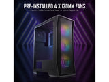 ANTEC NX360 Black Mid-Tower ATX Gaming Case, 3*120mm ARGB, 1*120mm rear, 290mm GPU lenght, USB 3.0