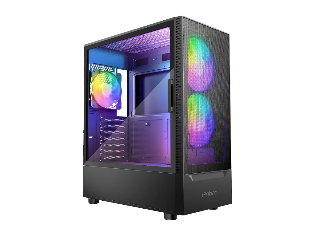 ANTEC NX410 Black NX Series-Mid Tower Gaming Case, USB3.0 - USB2.0*2, HD-AUDIO2, 2*140 mm ARGB fan