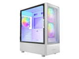 ANTEC NX410 White NX Series-Mid Tower Gaming Case, USB3.0 - USB2.0*2, HD-AUDIO2, 2*140 mm ARGB fan