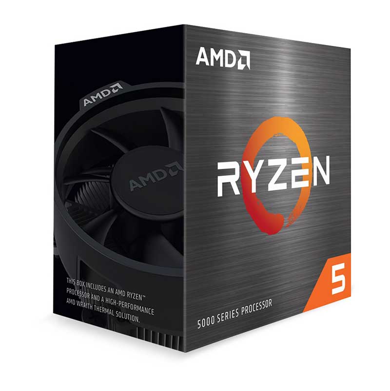 AMD Ryzen 5 5600X, 3.7GHz - 4.6GHz Max, 6C - 12T, Box, AM4, 32MB L3 cache, Wraith Stealth