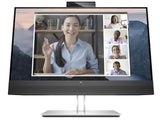 HP E24mv 24" 60Hz FHD - IPS - HDMI - DP - Camera5MP - Speaker - HA - Swivel - Tilt - Black