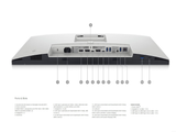 Dell UltraSharp 24 USB-C Hub U2424HE 23.8" - FHD - IPS - 120Hz - 5ms - DP - HDMI - USB - Height - Tilt - Swivel - Pivot