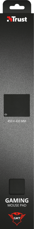 TRUST GXT 756 Gaming Mouse Pad XL, 450x400x3mm, Anti-slip rubber bottom