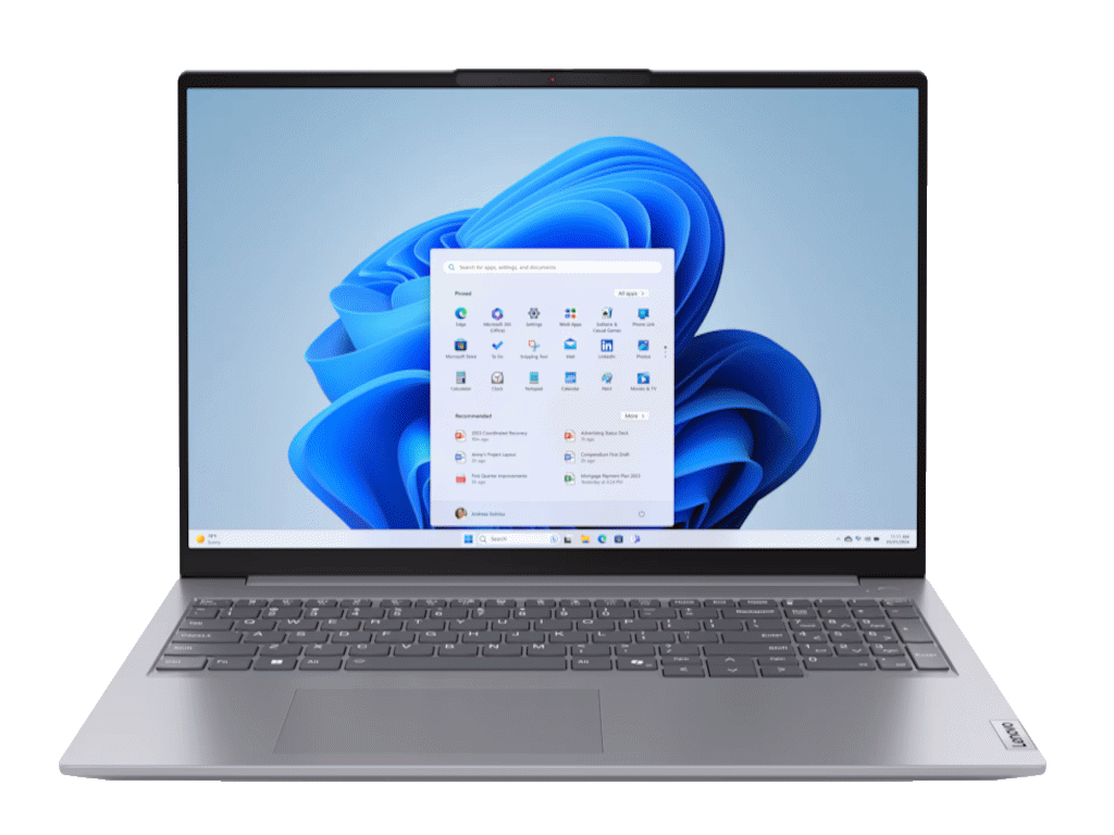 Lenovo ThinkBook 16 G7 Ultra 5 125U - 8GB DDR5 - 256GB - 16" WUXGA IPS - IntelUHD - BacklitYu - NoOS - ArcticGrey