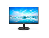 PHILIPS LED Monitor 221V8, Black, 21.5", 1920x1080, 75Hz, Kontrast 4000:1, 4 ms, VGA - HDMI