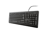 TRUST Primo Keyboard Zicana,YU,Crna