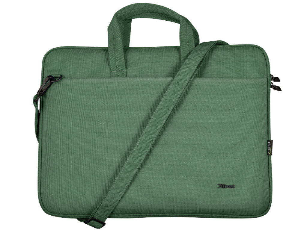 TRUST Bologna Eco-friendly Slim laptop bag for 16 inch laptops - Green