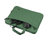 TRUST Bologna Eco-friendly Slim laptop bag for 16 inch laptops - Green