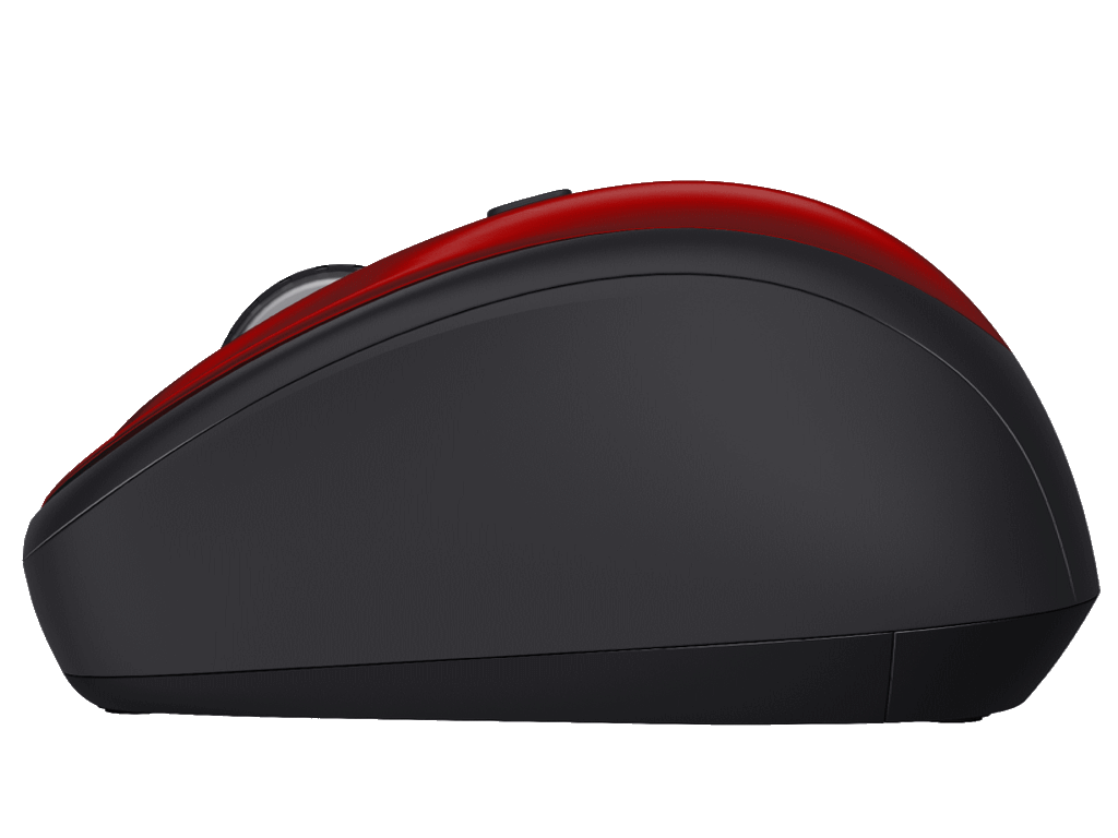 TRUST Yvi+ Silent Wireless Mouse Red DPI 800,1600