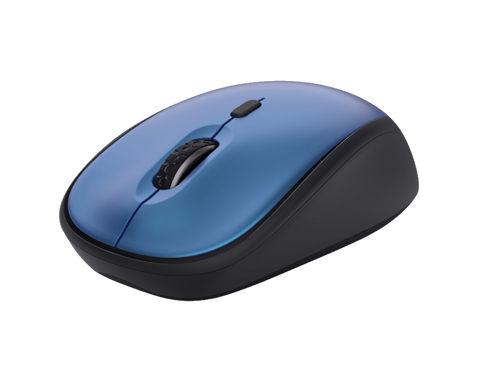 TRUST Yvi+ Silent Wireless Mouse Blue DPI 800.1600