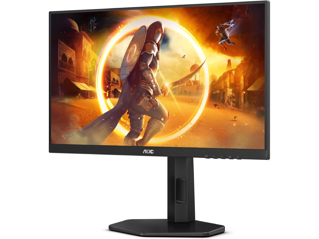 AOC Gaming IPS Monitor 24G4X, 23.8", FHD 1920x1080, 180Hz, 0.5 ms, DP - HDMI*2, HAS - PIVOT - Swivel,2Wx2