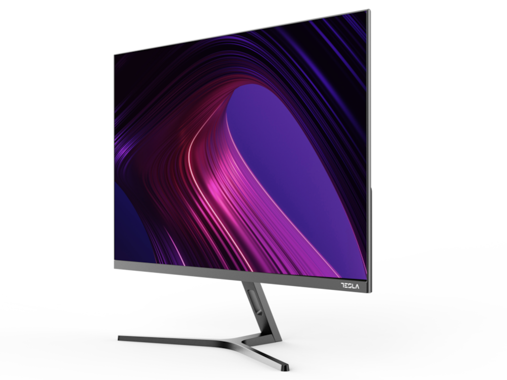 TESLA IPS Monitor MC645 Grey, 23.8", FHD 1920x1080, 100Hz, 1000:1, 6 ms, VGA - HDMI - DP - USB Type-C,2x3W