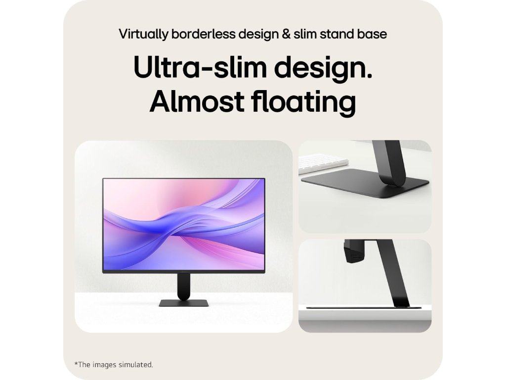 LG LED IPS Monitor 24U41YA-B, 23.8", Full HD 1920 x 1080, 120Hz, 1500:1, 1 ms, HDMI - VGA, HDR10