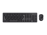 TRUST Ody II Silent Wireless Keyboard & Mouse set,US,Crna