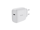 TRUST MAXO 65W USB-C Charger, 2m cable, over-current - over-heat - over-load protection, White