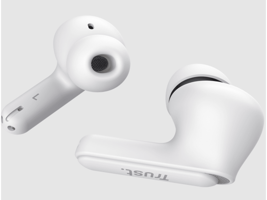 Trust Yavi Bluetooth ENC Earbuds white,USB-C