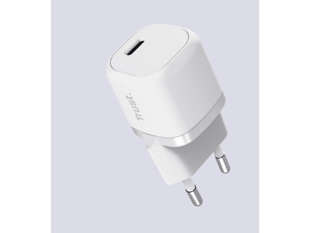 TRUST Maxo Ultra-small 20W USB-C PD Charger White