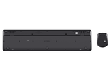TRUST Ody II Silent Wireless Keyboard & Mouse set,YU,Crna