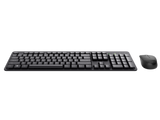 TRUST Ody II Silent Wireless Keyboard _ Mouse set,YU,Crna