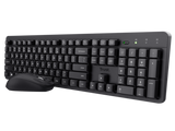 TRUST Ody II Silent Wireless Keyboard _ Mouse set,YU,Crna