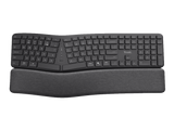 TRUST Keyra Ergonomic multidevice wireless keyboard US