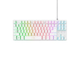 TRUST GXT 833W Thado TKL Keyboard white Illuminated - USB-A - US