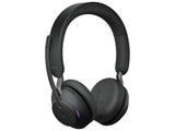 JABRA Evolve2 65 Stereo Wireless On-Ear Headset (Microsoft Teams, USB Type-C, Black)