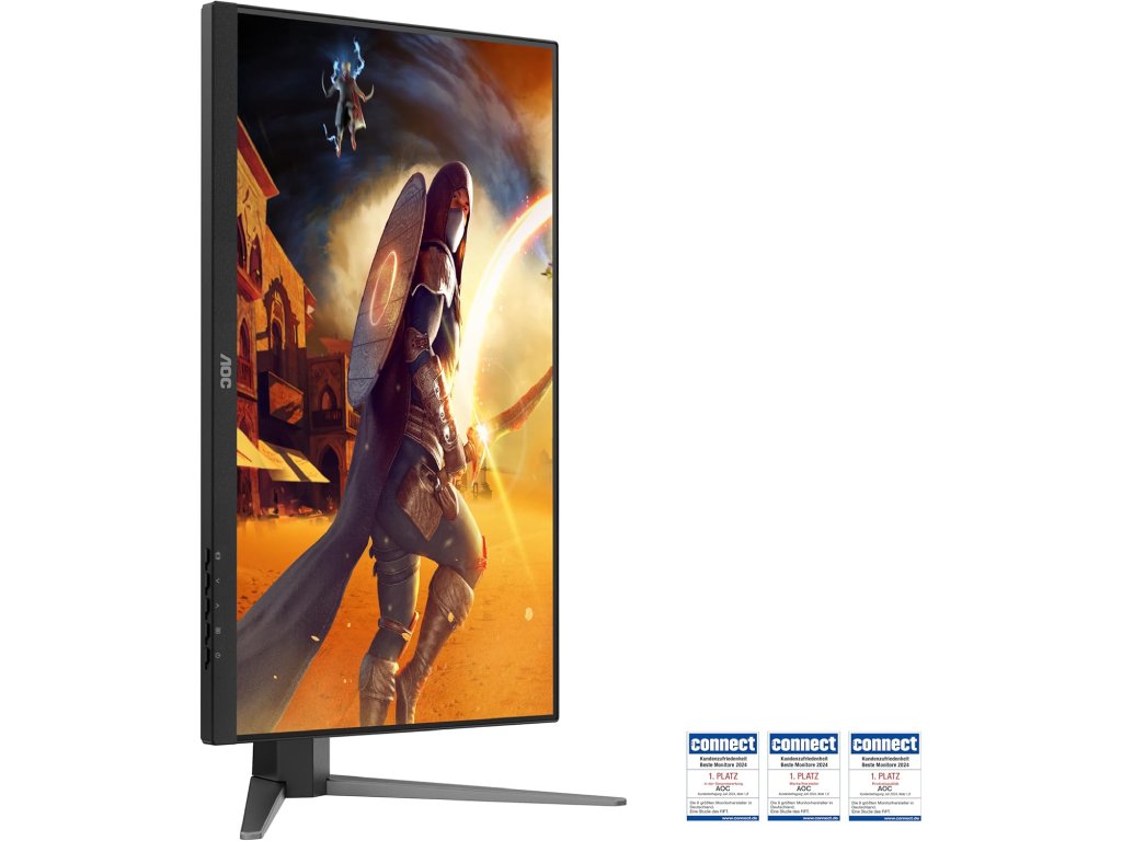 AOC Gaming IPS Monitor 27G4HA, 27", Full HD, 200Hz, 0.5 ms, 1000:1, HDMI*2 - DP, HAS - PIVOT, 2W x 2