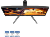 AOC Gaming IPS Monitor 27G4HA, 27", Full HD, 200Hz, 0.5 ms, 1000:1, HDMI*2 - DP, HAS - PIVOT, 2W x 2