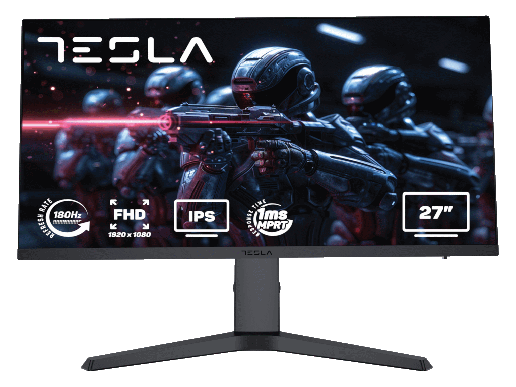 TESLA IPS Gaming Monitor GH347, 27" FHD (1920x1080),180 Hz,1 ms,380 cd - m2,DP - HDMI*2,HAS - PIVOT - SWIVEL