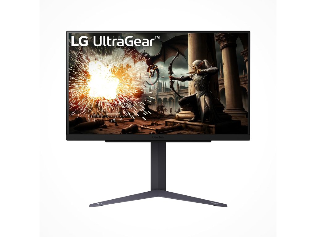 LG UltraGear IPS Gaming Monitor 27GS75Q-B, 27", QHD 2560 x 1440, 180Hz, 1ms, HDMI*2 - DP, HAS - PIVOT