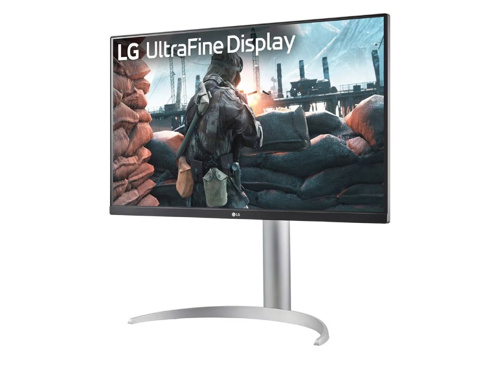 LG LED 4K IPS Monitor 27UP650K-W, 27",3840x2160, 1200:1,5 ms,HDMI*2 - DP*1, HDR10, Pivot, Height, Tilt