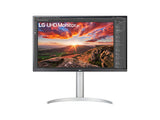 LG LED 4K IPS Monitor 27UP85NP-W,27",3840x2160,1000:1,5 ms,HDMI*2 - DP*1 - USB-C, HDR10,Pivot,HAS,USB