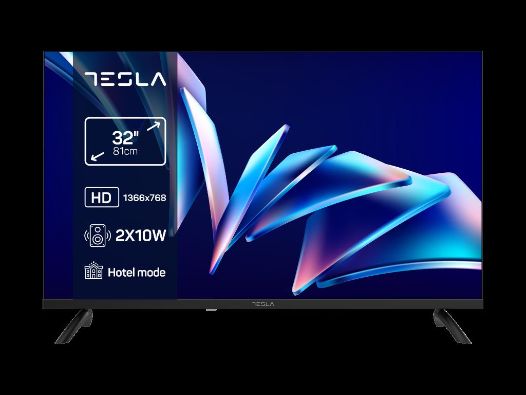 Tesla 32E365BH LED TV 32" HD ready, Hotel mode, DVB-T2 - C - S2