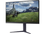 LG UltraGear QHD Nano IPS Monitor 32GS60QC-B, 31.5" QHD 2560x1440, 180Hz, 1 ms,HDMI*2 - DP, Pivot, HAS