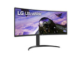 LG 34WP65CP-B 34" 21:9 Curved UltraWide QHD(3440 x 1440) Monitor, 160Hz, DP - HDMI*2, Speaker 7W, HAS