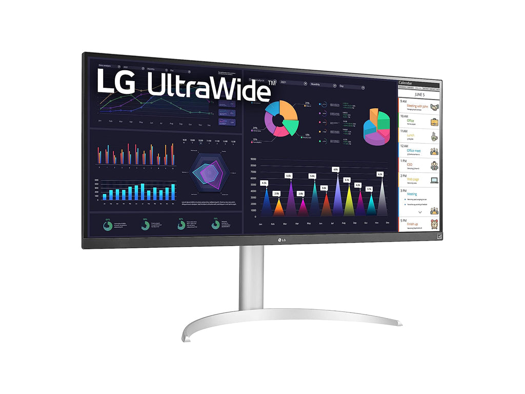 LG LED Ultrawide IPS Monitor 34WQ650-W, 34", 21:9, 2560 x 1080, 100Hz, 5ms, 1000:1, DP - HDMI - USB-C